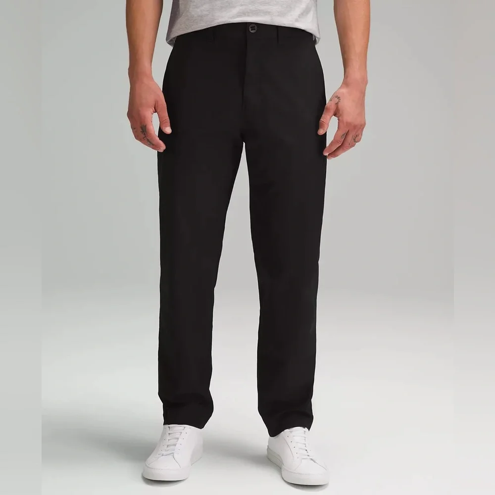 Lululemon Relaxed-Tapered Smooth Twill Trouser - NAVY - Picture 1 of 15